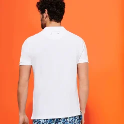 Vilebrequin Men Organic Cotton Pique Polo Shirt Solid*Men Polos