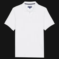 Vilebrequin Men Organic Cotton Pique Polo Shirt Solid*Men Polos