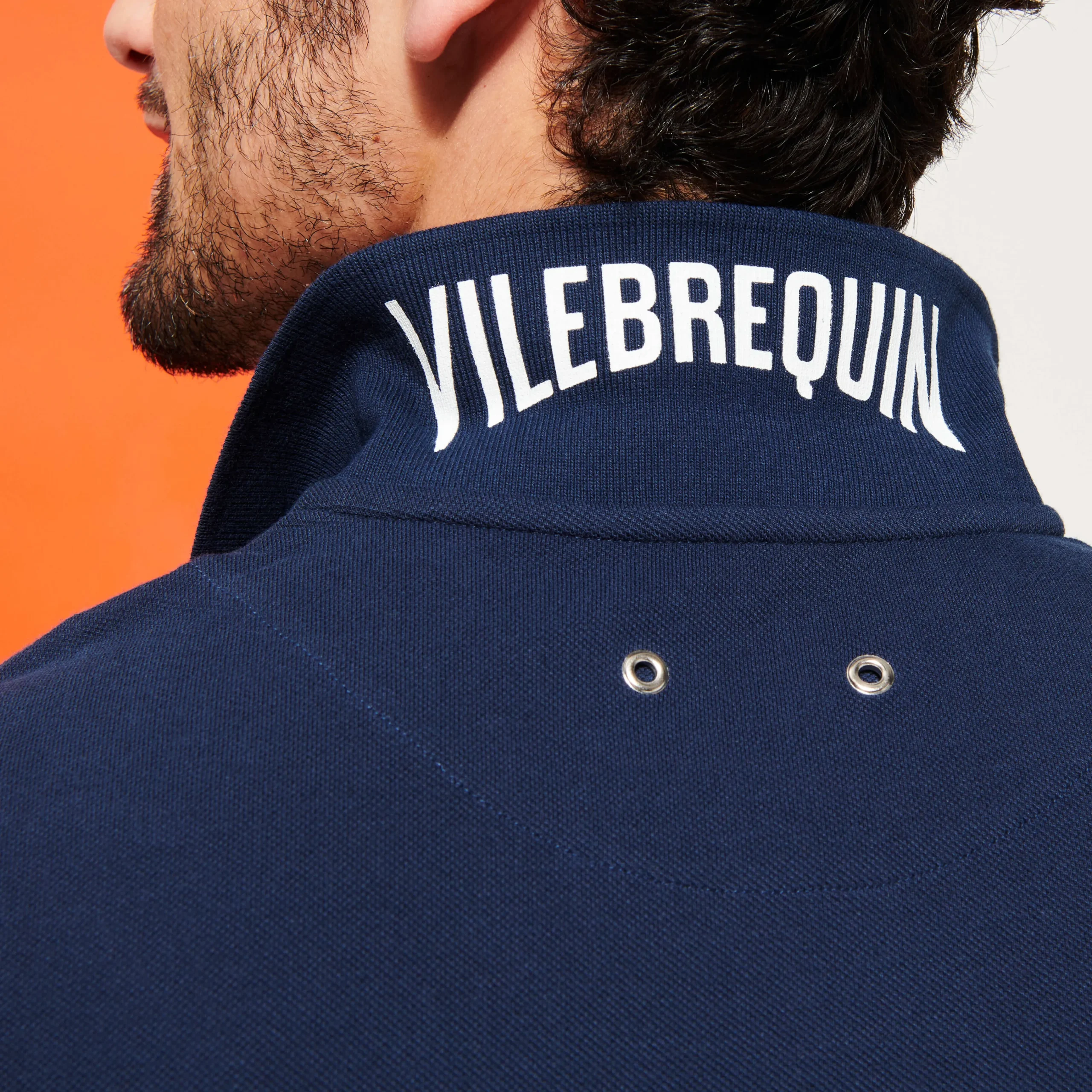 Vilebrequin Men Organic Cotton Pique Polo Shirt Solid*Men Polos