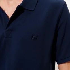 Vilebrequin Men Organic Cotton Pique Polo Shirt Solid*Men Polos