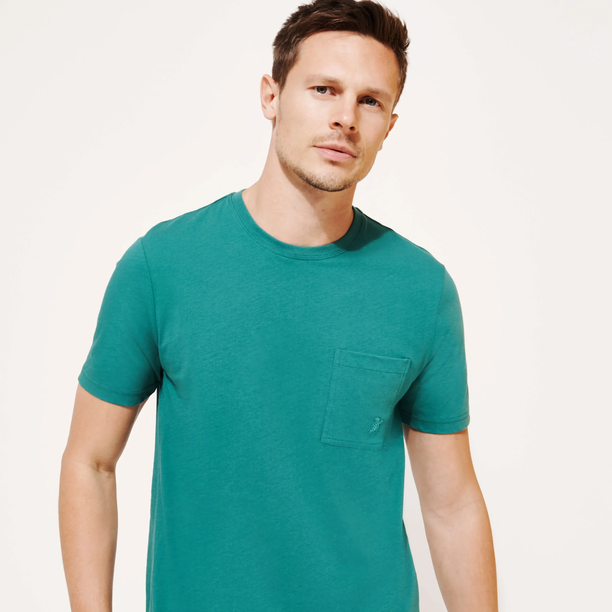 Vilebrequin Men Organic Cotton T-Shirt Solid*Men T-Shirts