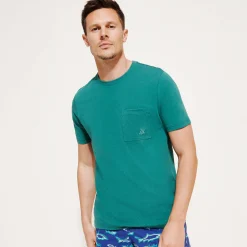 Vilebrequin Men Organic Cotton T-Shirt Solid*Men T-Shirts