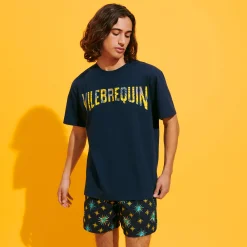 Vilebrequin Men Organic Cotton T-Shirt Sud*Men T-Shirts