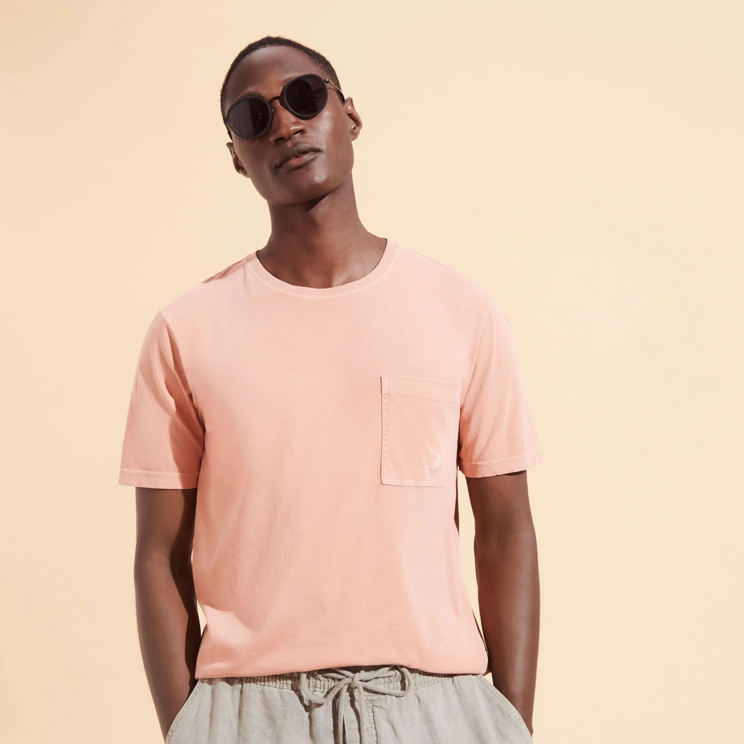 Vilebrequin Men Organic Cotton T-Shirt Solid*Men T-Shirts
