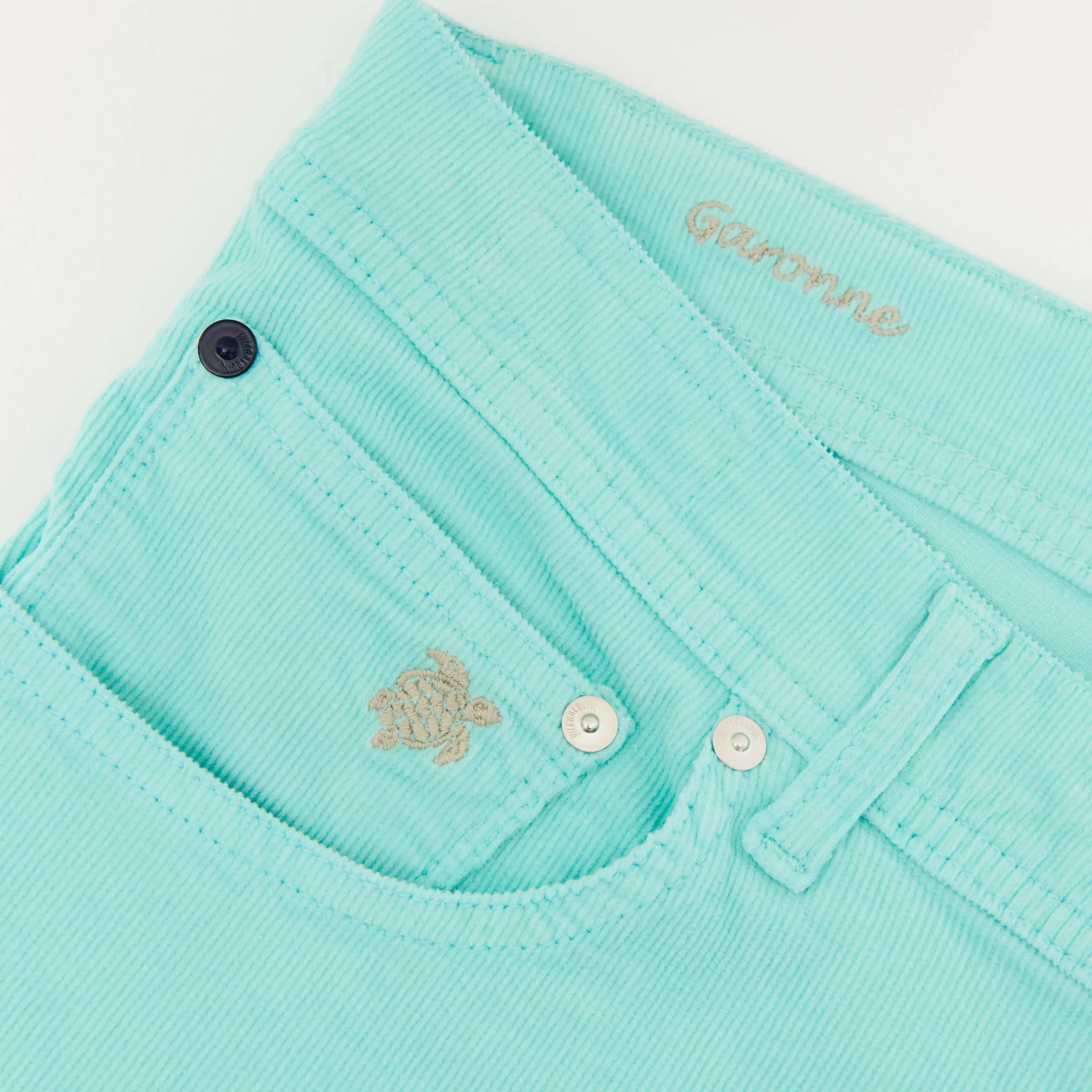 Vilebrequin Men 5-Pocket Corduroy 2000 Lines Bermuda Shorts*Men Bermuda Shorts