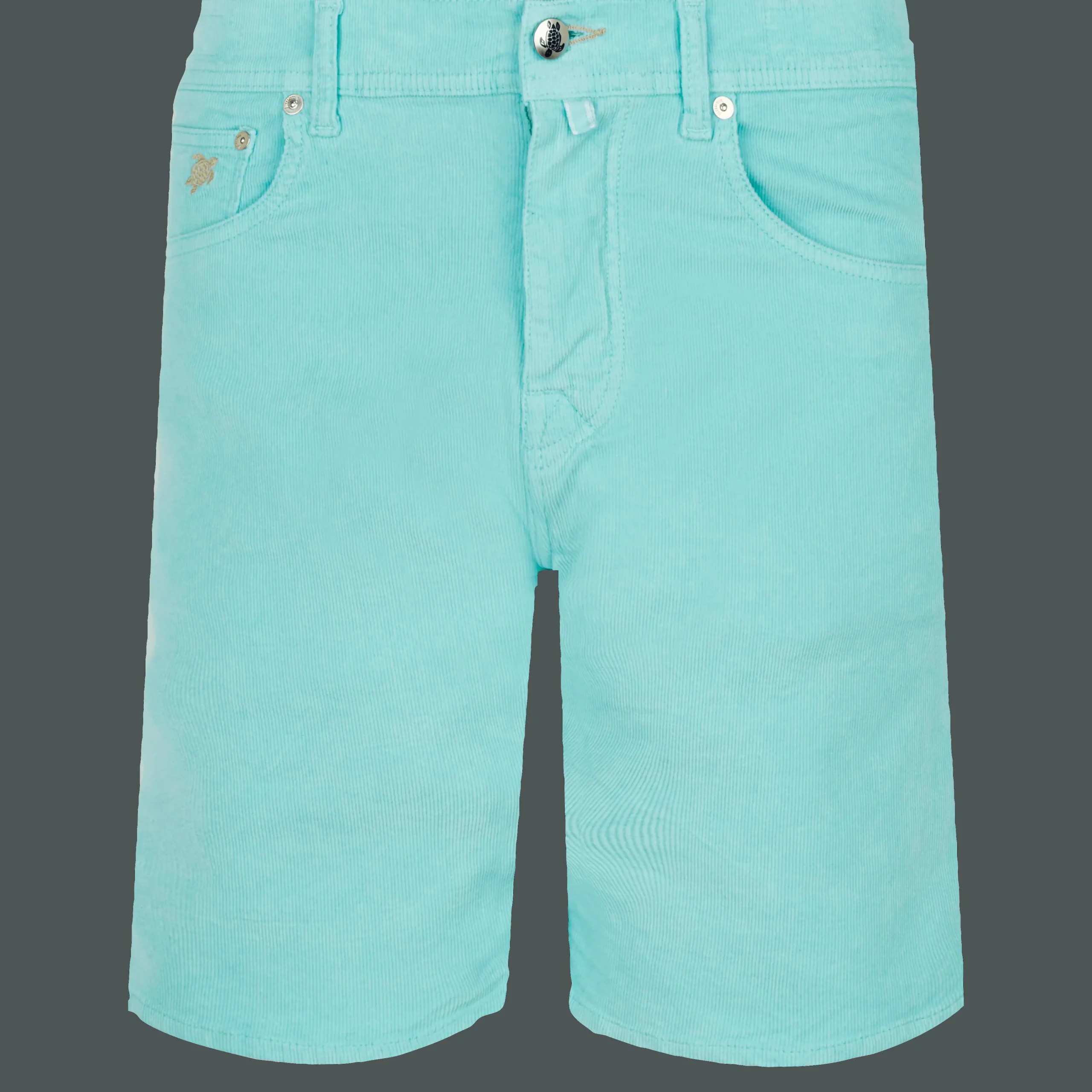 Vilebrequin Men 5-Pocket Corduroy 2000 Lines Bermuda Shorts*Men Bermuda Shorts
