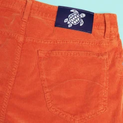 Vilebrequin Men 5-Pocket Velvet Pants Regular Fit*Men Pants