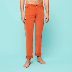 Vilebrequin Men 5-Pocket Velvet Pants Regular Fit*Men Pants