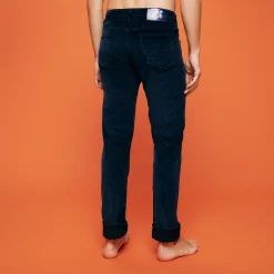 Vilebrequin Men 5-Pocket Velvet Pants Regular Fit*Men Pants