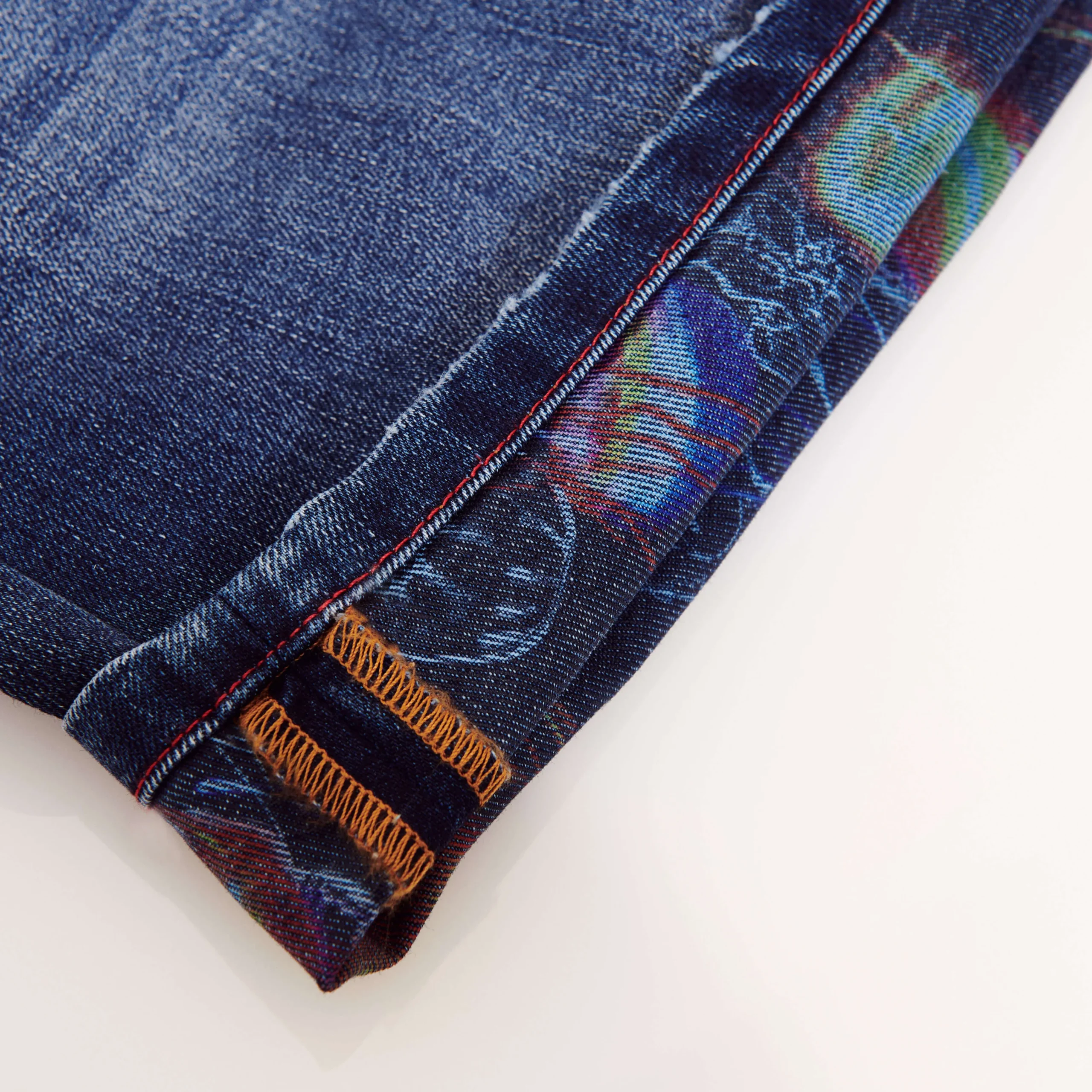 Vilebrequin Men 5-Pockets Denim Bermuda Neo Medusa*Men Bermuda Shorts