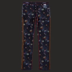 Vilebrequin Men 5-Pockets Printed Denim Pants Neo Medusa*Men Pants