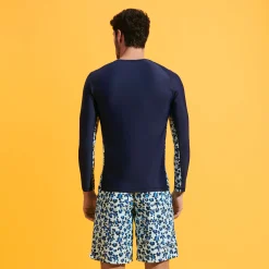 Vilebrequin Men Rashguard Long Sleeves Turtles Leopard*Men Rashguards