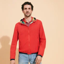 Vilebrequin Men Reversible Windbreaker Jacket Marche Provencal*Men Outerwear