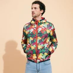 Vilebrequin Men Reversible Windbreaker Jacket Marche Provencal*Men Outerwear
