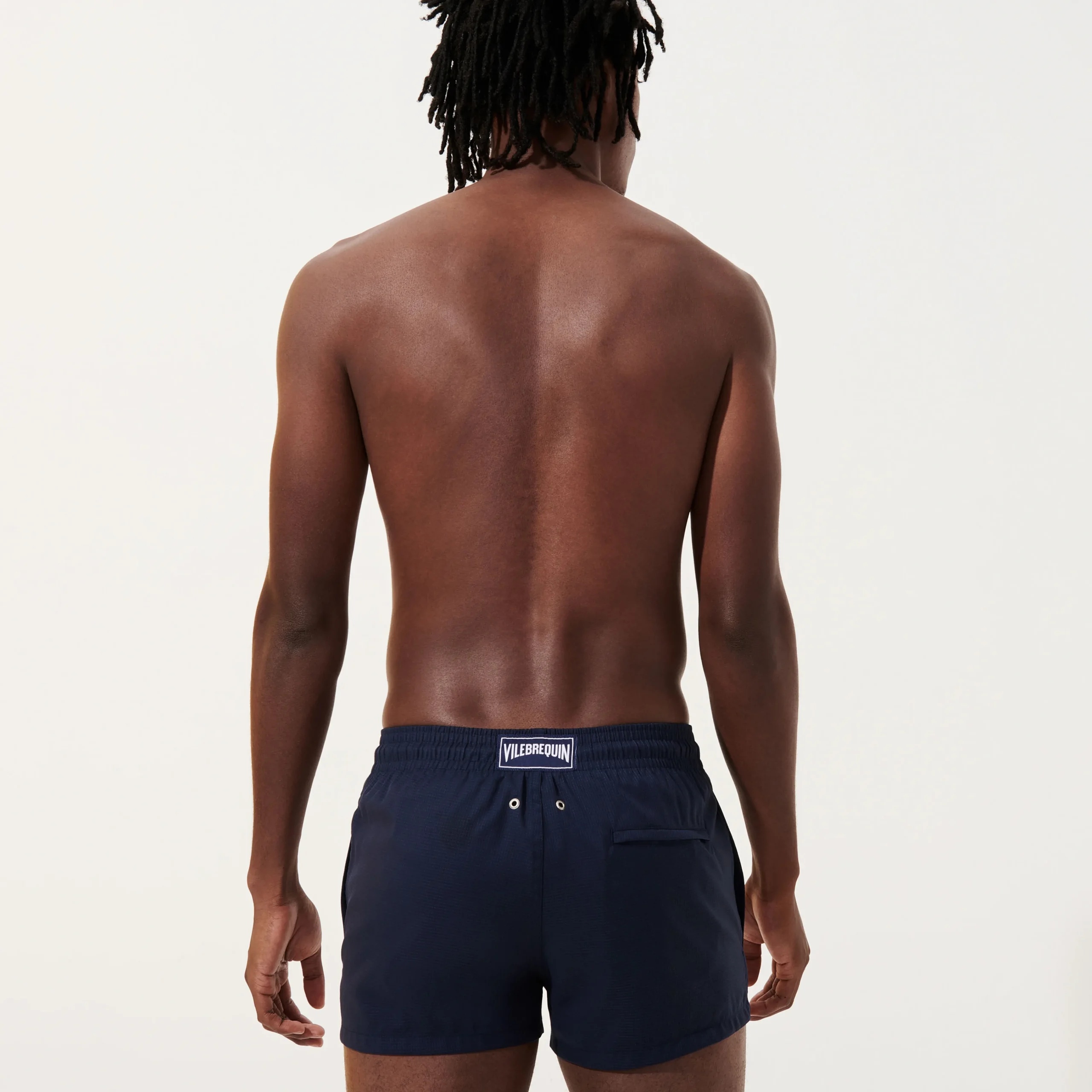 Vilebrequin Men Short Woolen Swim Trunks Micro Carreaux- X The Woolmark Company*Men The Short