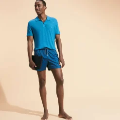 Vilebrequin Men Stretch Short Swim Trunks Jacquard Tortue*Men The Stretch Fabric
