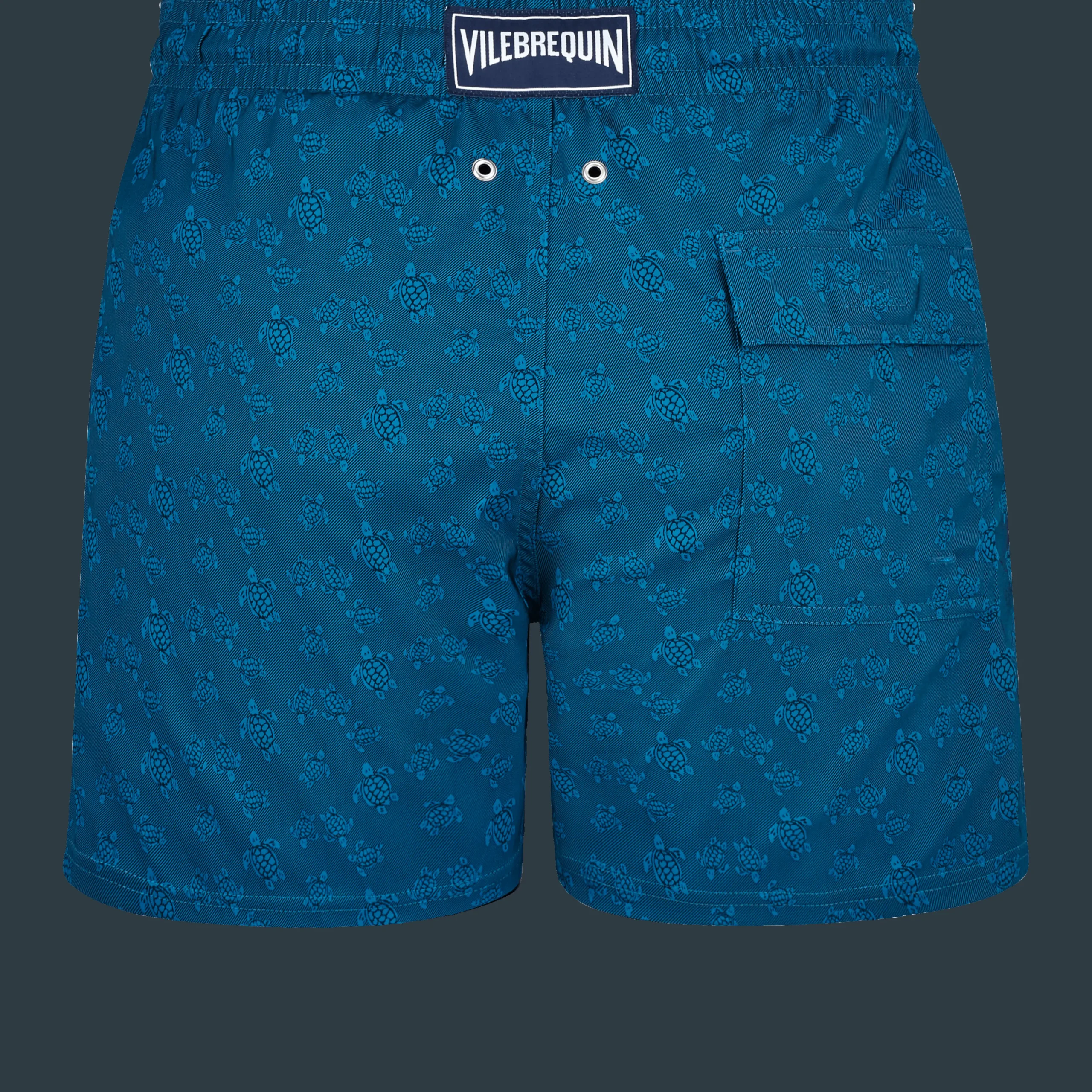 Vilebrequin Men Stretch Short Swim Trunks Jacquard Tortue*Men The Stretch Fabric