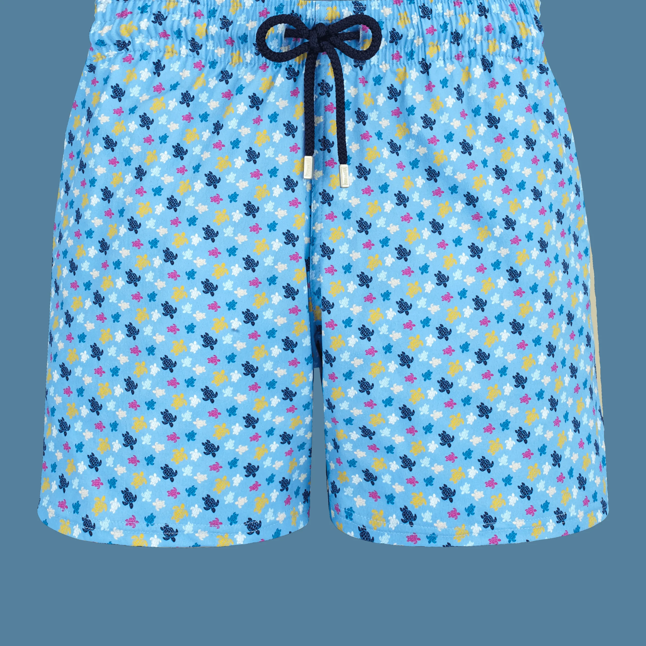 Vilebrequin Men Stretch Swim Shorts Micro Ronde Des Tortues Rainbow*Men The Stretch Fabric