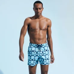 Vilebrequin Men Stretch Swim Shorts Poulpes Neon*Men The Stretch Fabric