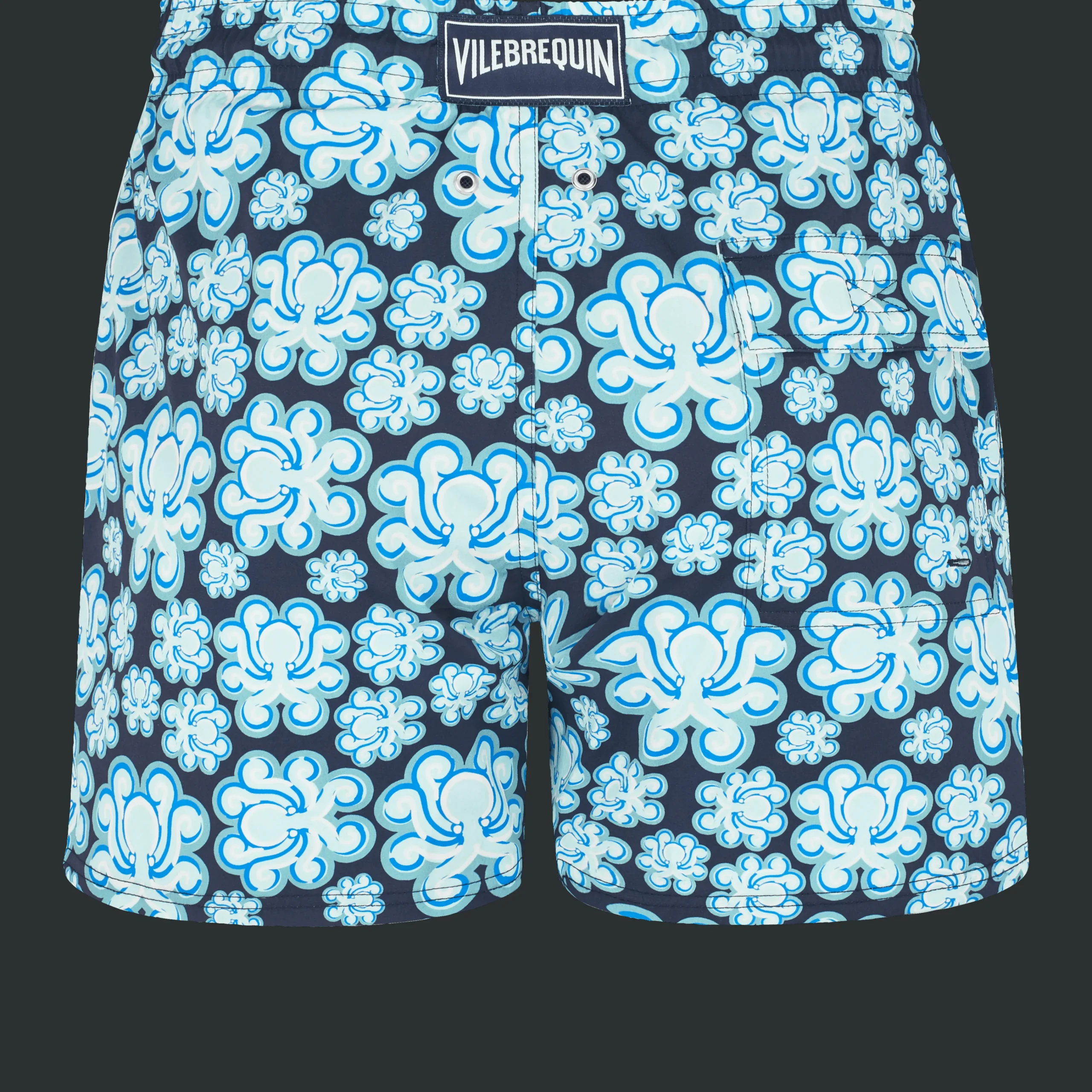 Vilebrequin Men Stretch Swim Shorts Poulpes Neon*Men The Stretch Fabric