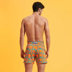 Vilebrequin Men Stretch Swim Shorts Poulpes Neon*Men The Stretch Fabric