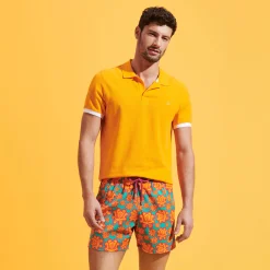 Vilebrequin Men Stretch Swim Shorts Poulpes Neon*Men The Stretch Fabric