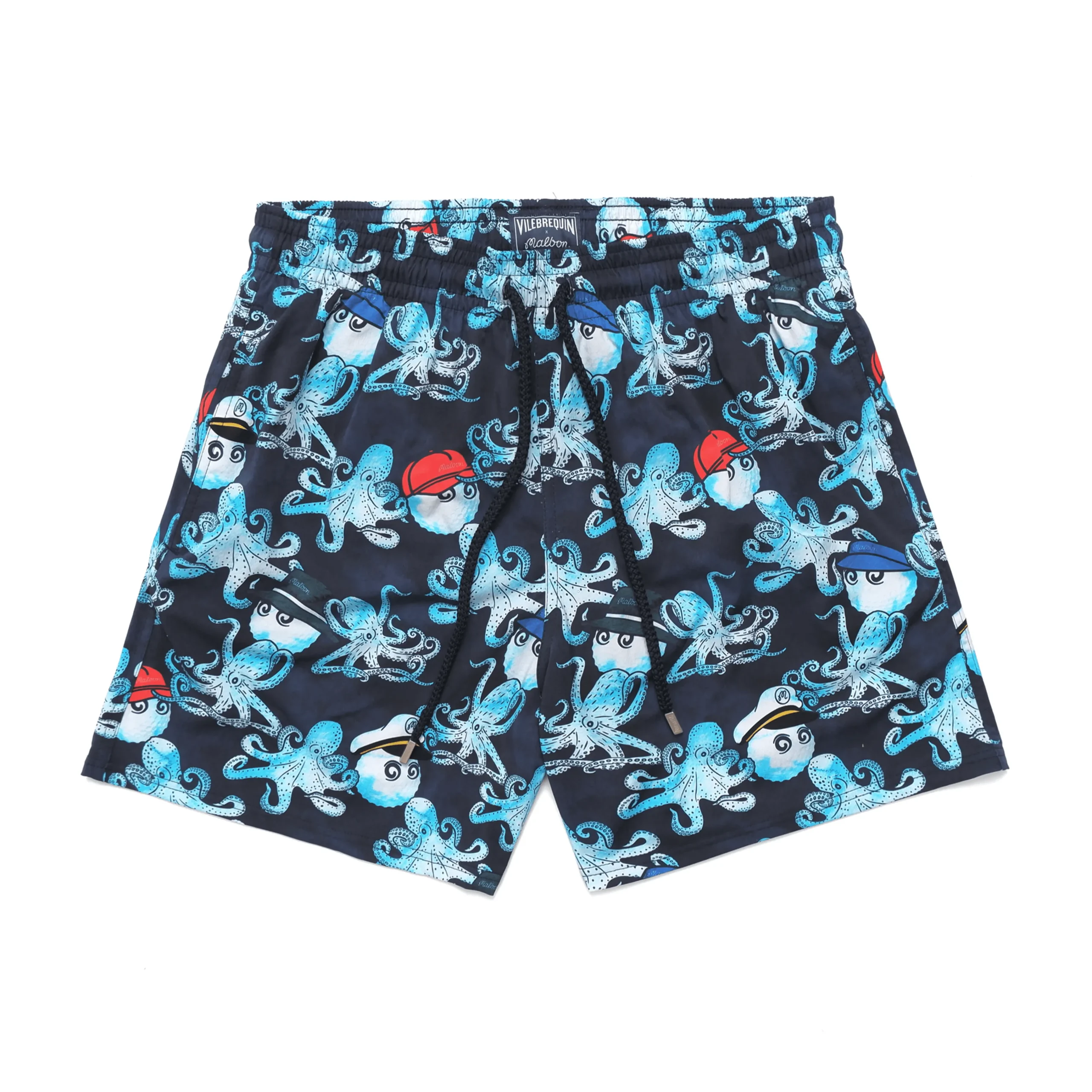 Vilebrequin Men Stretch Swim Trunks - X Malbon*Men The Stretch Fabric