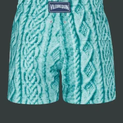 Vilebrequin Men Stretch Swim Trunks Aran Knit*Men The Stretch Fabric