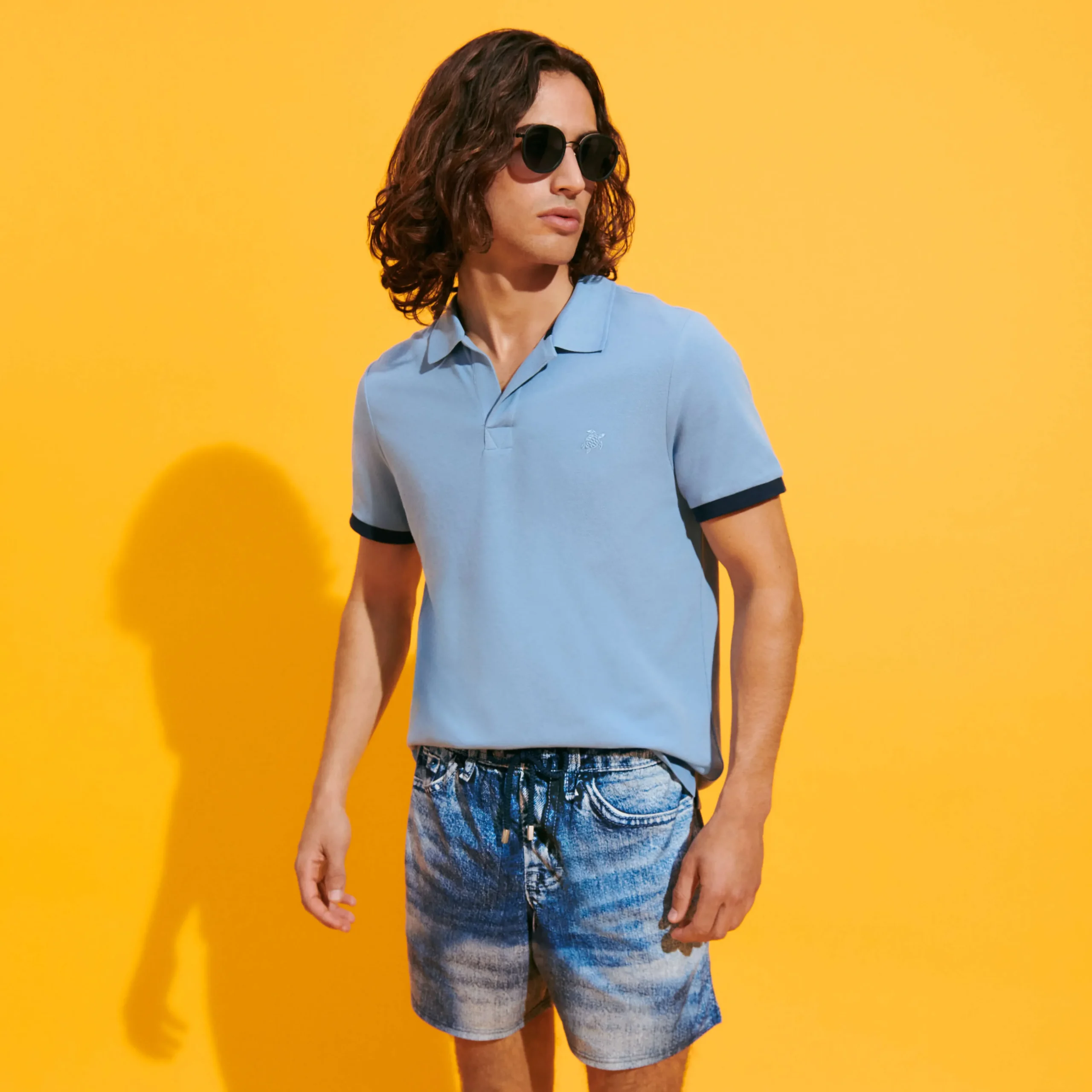 Vilebrequin Men Stretch Swim Trunks Denim*Men The Stretch Fabric