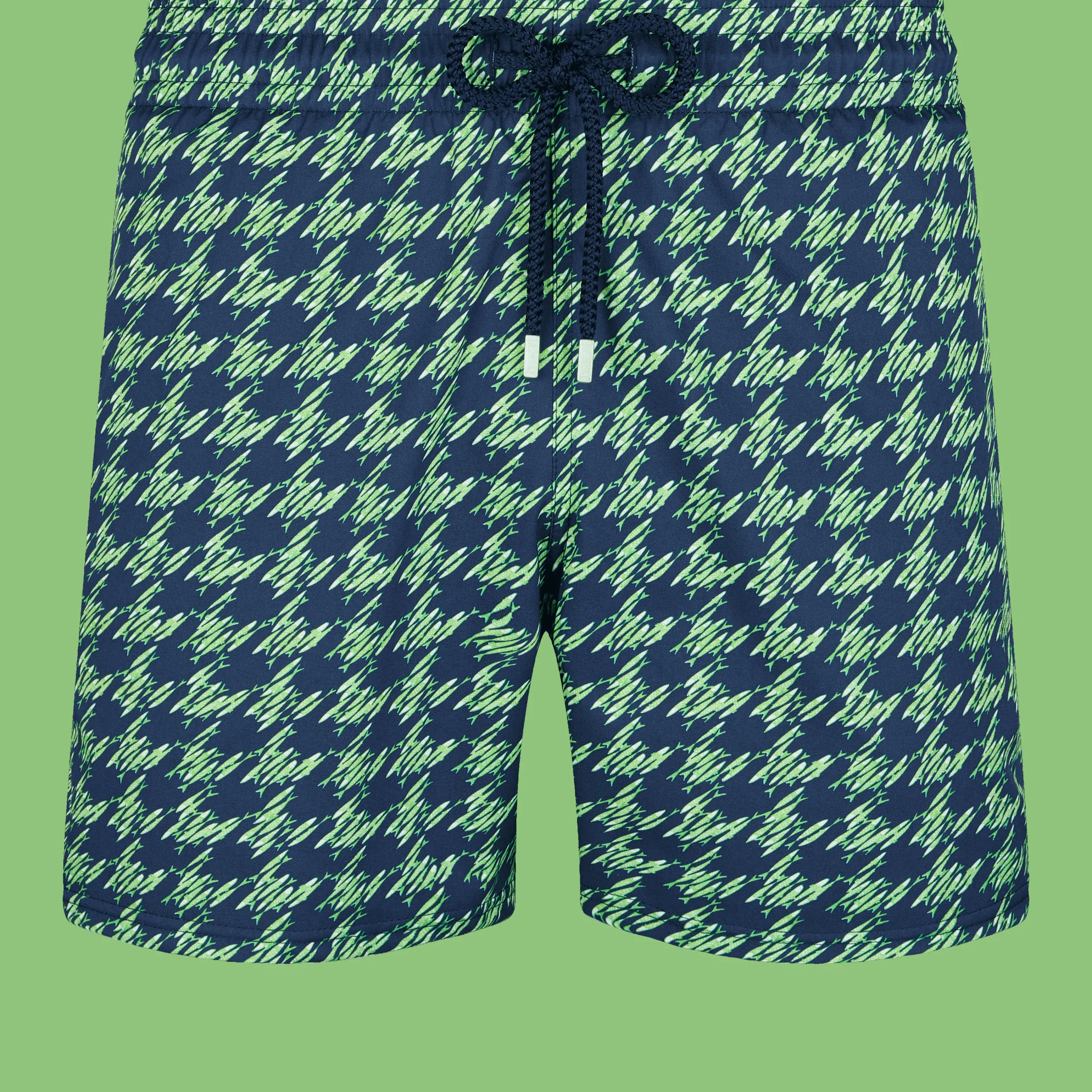 Vilebrequin Men Stretch Swim Trunks Fish Foot*Men The Stretch Fabric