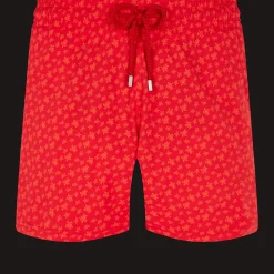Vilebrequin Men Stretch Swim Trunks Micro Ronde Des Tortues*Men The Stretch Fabric
