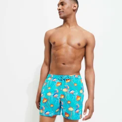 Vilebrequin Men Stretch Swim Trunks Neo Medusa*Men The Stretch Fabric