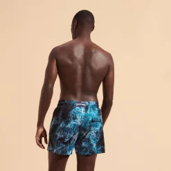 Vilebrequin Men Stretch Swim Trunks Ocean*Men The Stretch Fabric