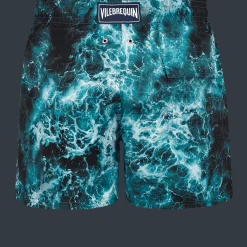 Vilebrequin Men Stretch Swim Trunks Ocean*Men The Stretch Fabric