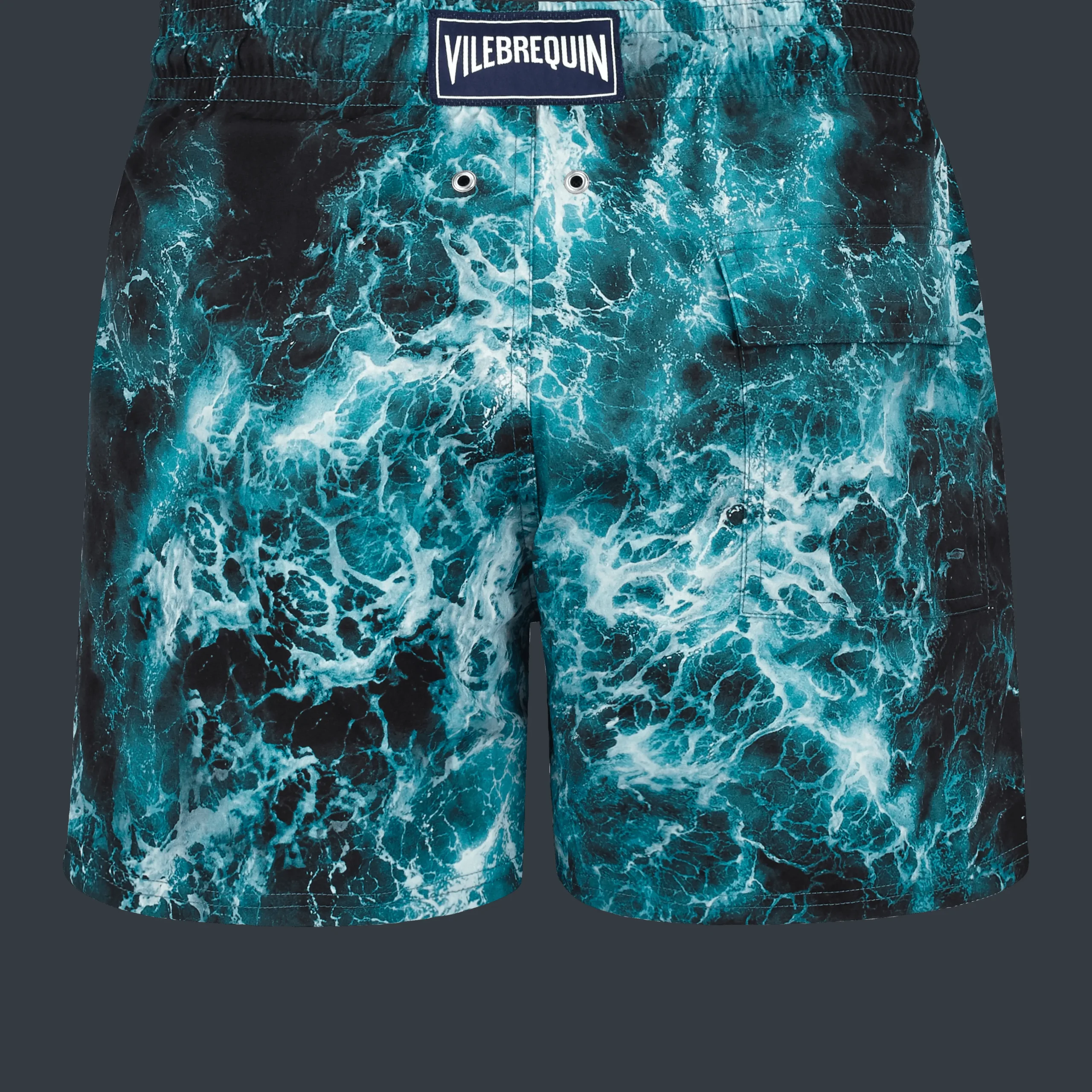 Vilebrequin Men Stretch Swim Trunks Ocean*Men The Stretch Fabric