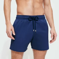 Vilebrequin Men Stretch Swim Trunks Solid*Men The Stretch Fabric