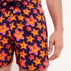 Vilebrequin Men Stretch Swim Trunks Stars Gift*Men The Stretch Fabric