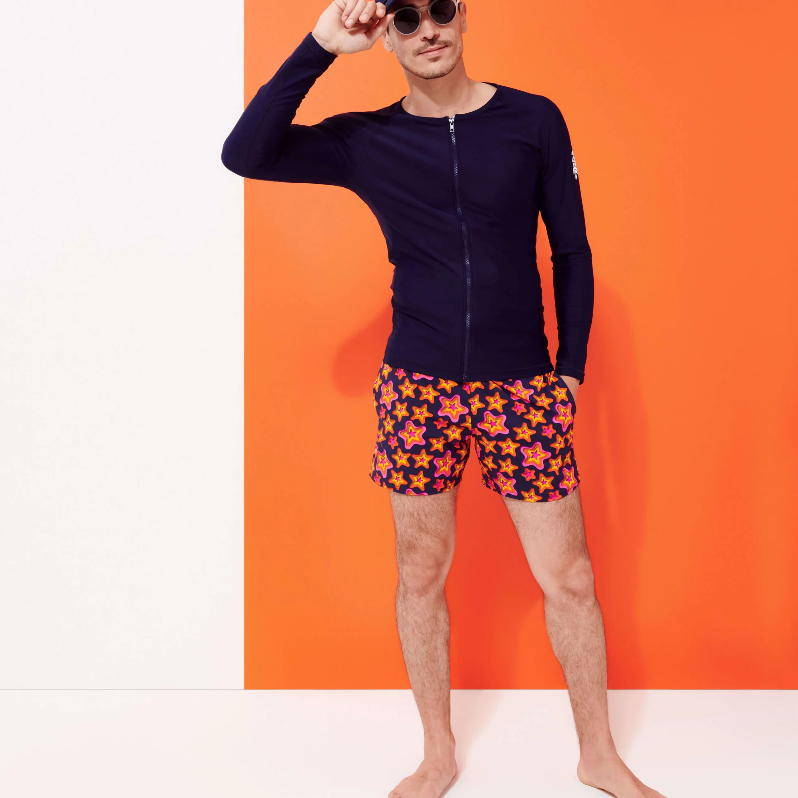 Vilebrequin Men Stretch Swim Trunks Stars Gift*Men The Stretch Fabric