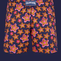 Vilebrequin Men Stretch Swim Trunks Stars Gift*Men The Stretch Fabric