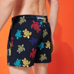 Vilebrequin Men Stretch Swimwear Ronde Des Tortues*Men The Stretch Fabric