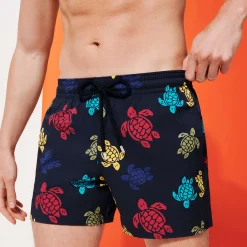 Vilebrequin Men Stretch Swimwear Ronde Des Tortues*Men The Stretch Fabric