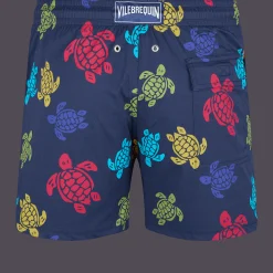 Vilebrequin Men Stretch Swimwear Ronde Des Tortues*Men The Stretch Fabric