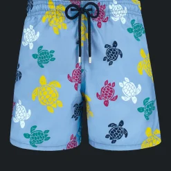 Vilebrequin Men Swim Shorts Ronde Des Tortues Multicolores*Men The Iconic