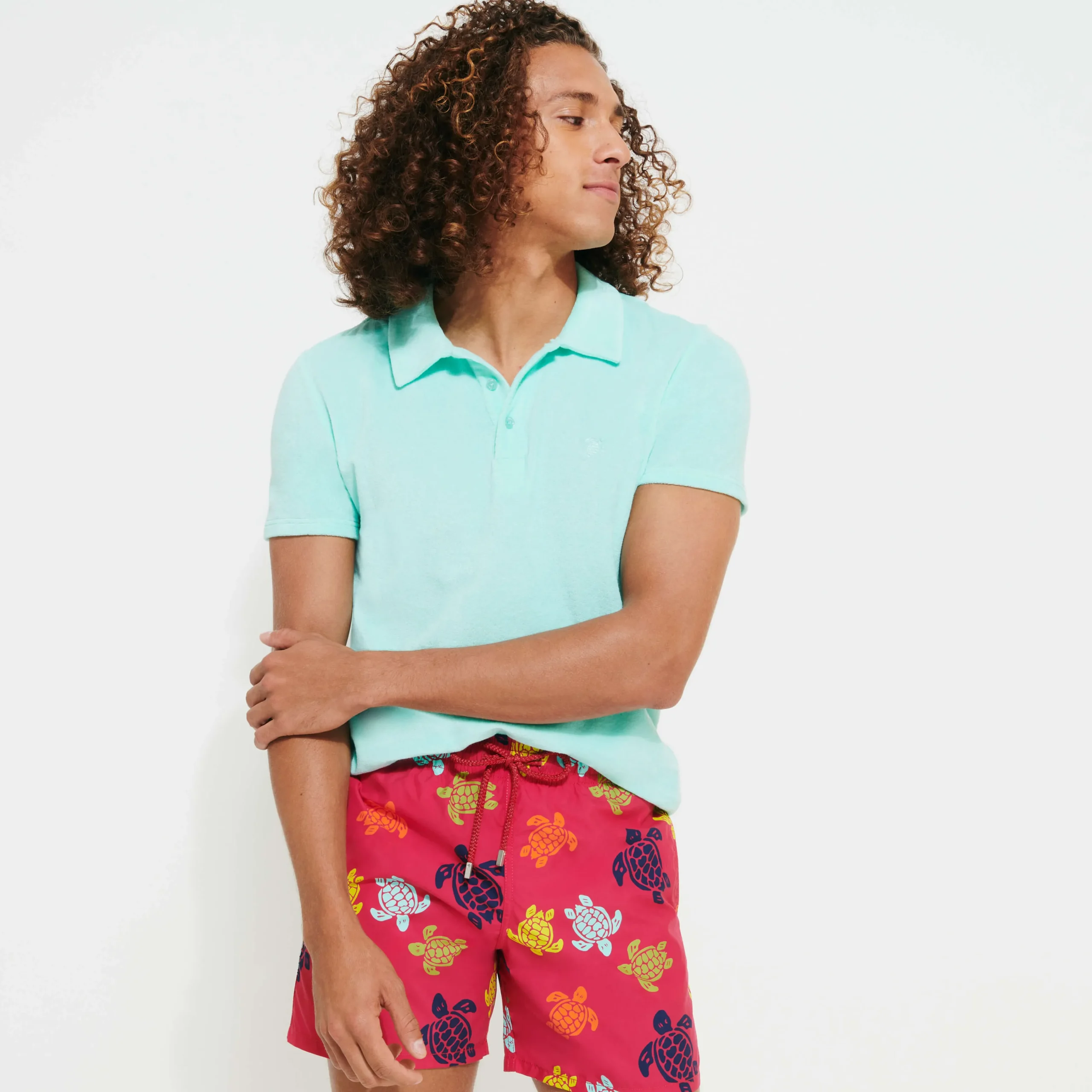 Vilebrequin Men Swim Shorts Ronde Des Tortues*Men The Iconic