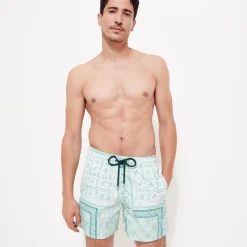 Vilebrequin Men Swim Trunks Bandana - X Bape® Black*Men The Iconic