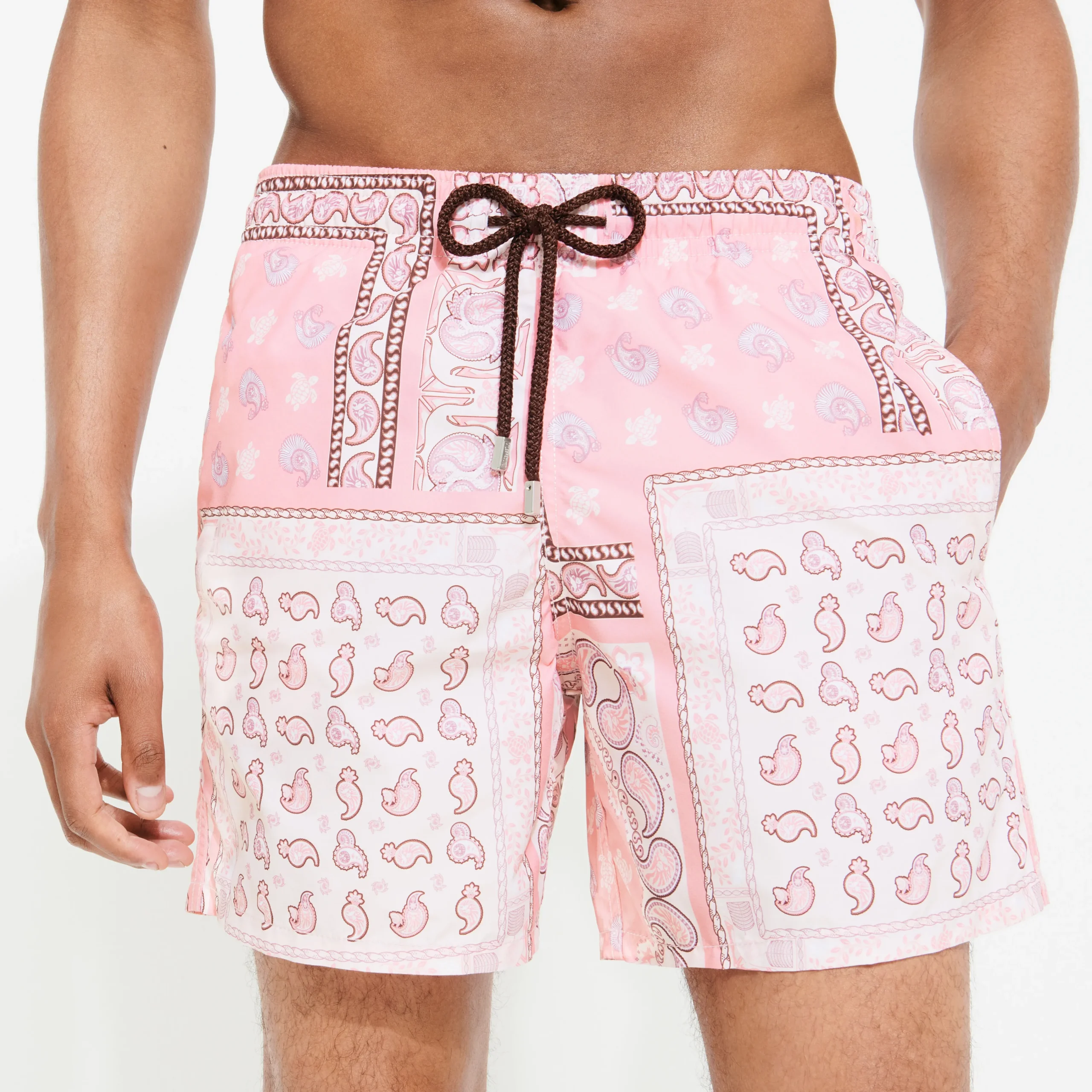 Vilebrequin Men Swim Trunks Bandana - X Bape® Black*Men The Iconic