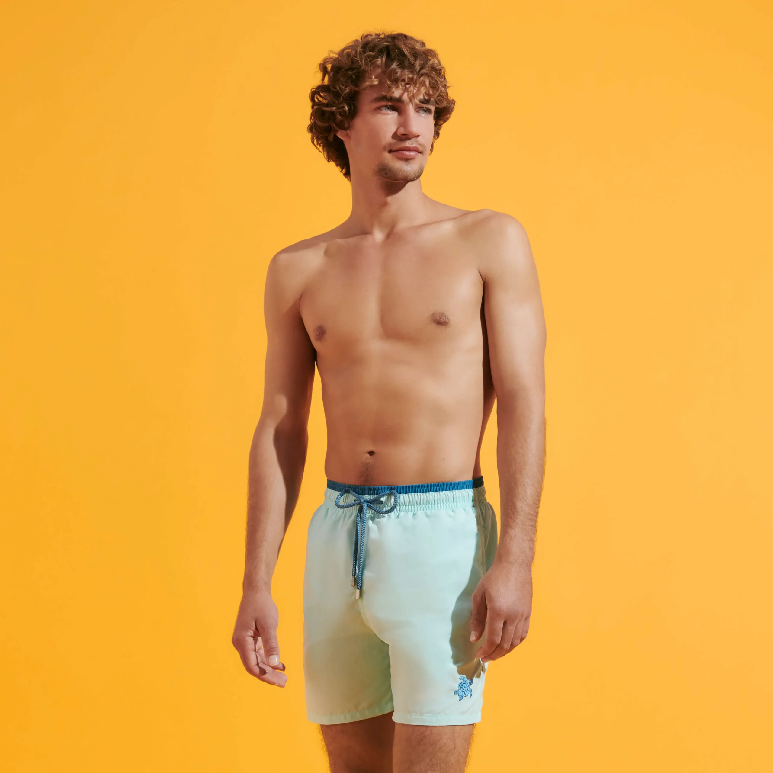 Vilebrequin Men Swim Trunks Bicolor Solid Bicolore*Men The Iconic