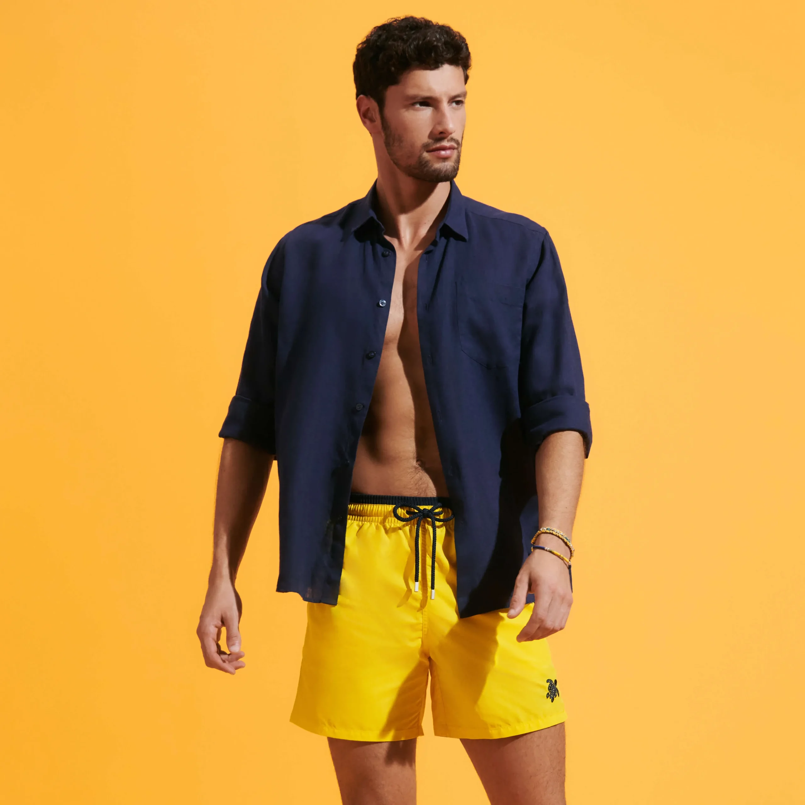 Vilebrequin Men Swim Trunks Bicolor Solid Bicolore*Men The Iconic