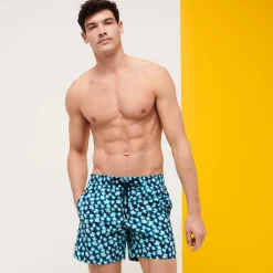 Vilebrequin Men Swim Trunks Blurred Turtles*Men The Iconic