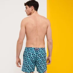Vilebrequin Men Swim Trunks Blurred Turtles*Men The Iconic